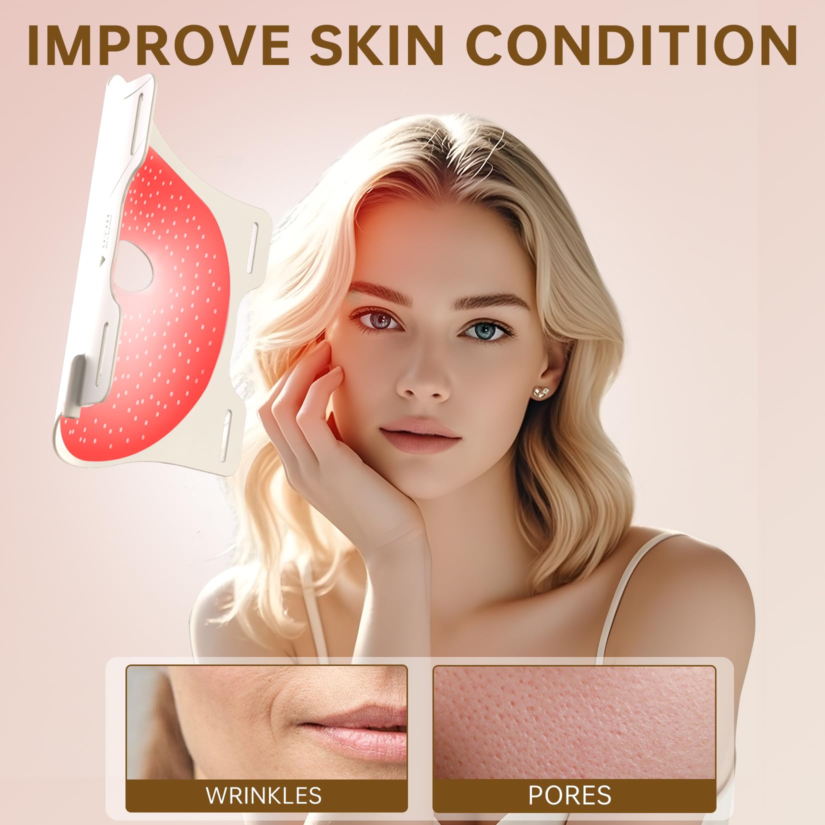 Masque V VYM By Clinmate en silicone doux: confort optimal sans pression.