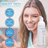 V-WHITE dentifrice mousse compatibilité, idéal avec brosse ultrasonique.