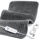 VAAGHANM coussin chauffant grand format 33x17 pouces pour épaules et dos détendus.