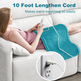 VAAGHANM tapis chauffant avec 6 niveaux de chaleur personnalisables pour chaque préférence.