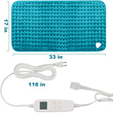 VAAGHANM tapis chauffant lavable en machine et séchable pour un entretien pratique.