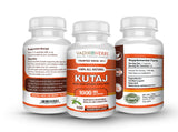 Poudre fine de Kutaj Vadik Herbs, prête à mesurer pour votre routine ayurvédique.