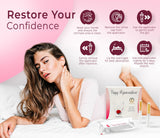 Utilisation hygiénique et facile grâce à l'applicateur Vagy Rejuvenation.