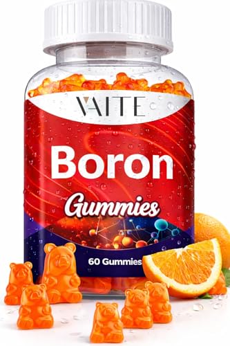Gommes VAITE boron dans une boîte ouverte, prise quotidienne pratique.