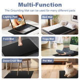 VAJOOCLL tapis conductif en cuir végan avec texture agréable