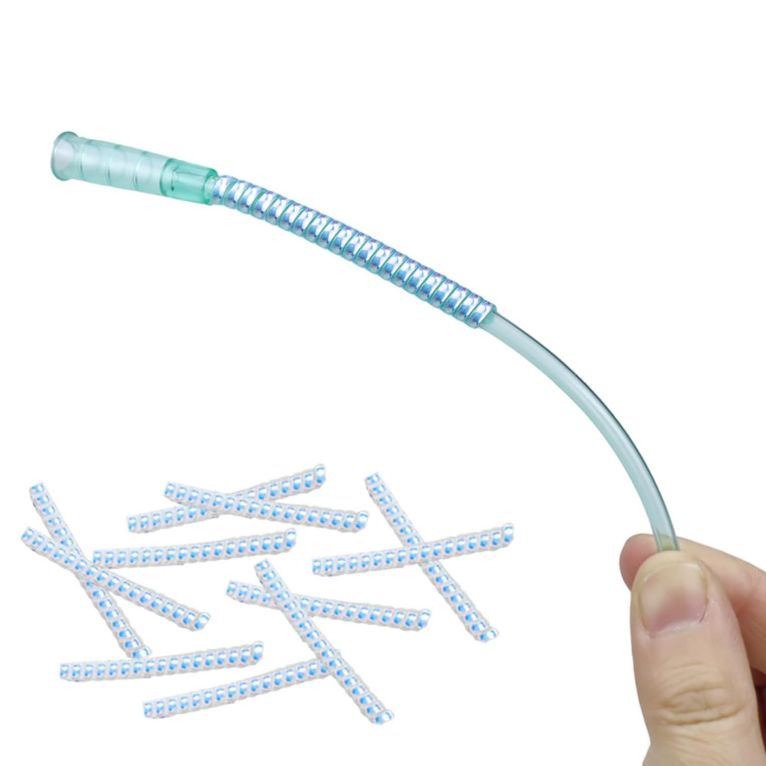 Vakerga lisseur-tube-oxygène 10-pack évite les pliures sur le trajet