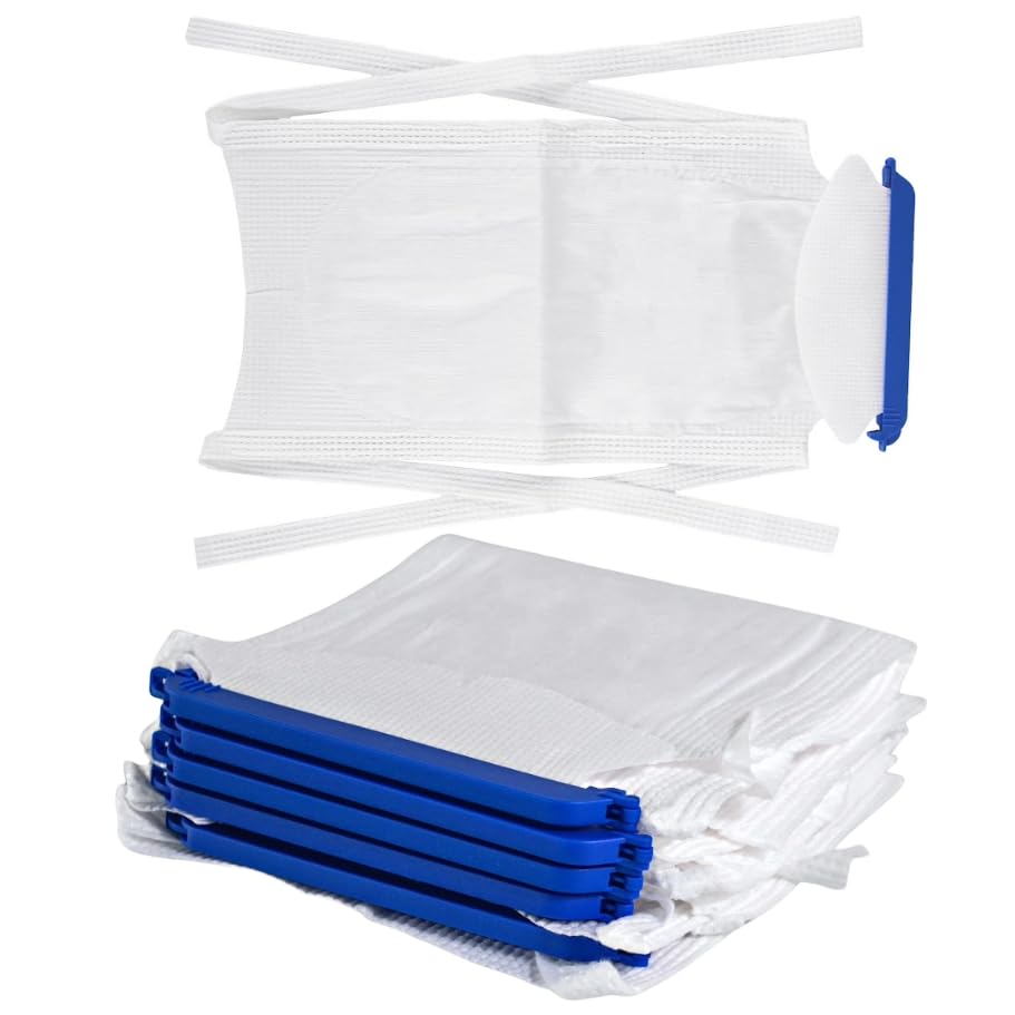 Vakly sacs-glace grand format avec fermeture à pince, pratique et réutilisables.