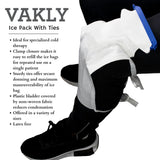 Vakly sacs glace avec fermeture à pince, étanchéité renforcée et sécurité.