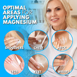 VAL Lombardi crème magnésium nuit: pot transparent montrant la texture riche