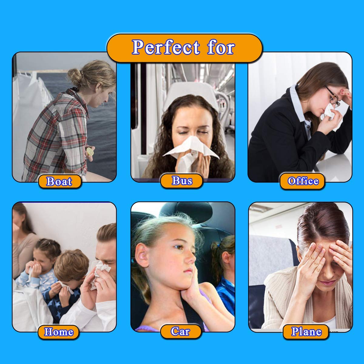 Sacs vomito Valchoose, élimination simple et hygiénique après usage.