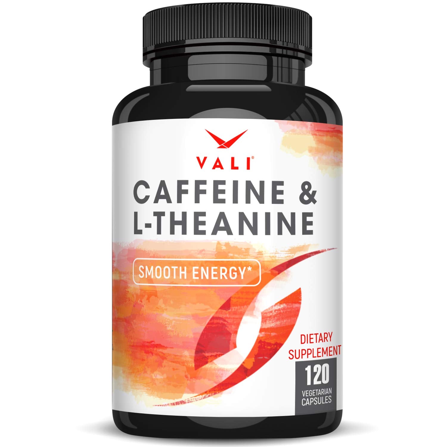 VALI caféine et L-Theanine: bouteille prête pour énergie maîtrisée et focus