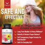 VALI D-Mannose formule triple-action — action rapide pour le confort urinaire