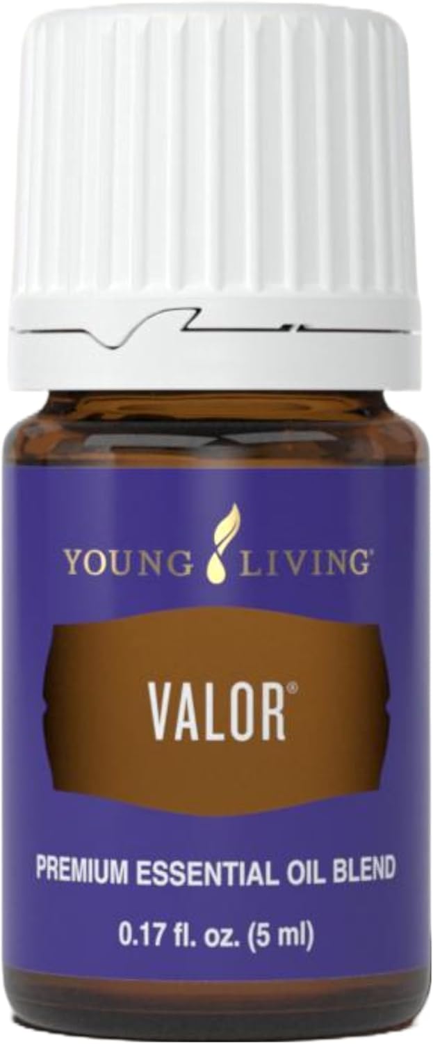 Valor huile essentielle, bouteille 5 ml prêt à diffusion pour le courage.