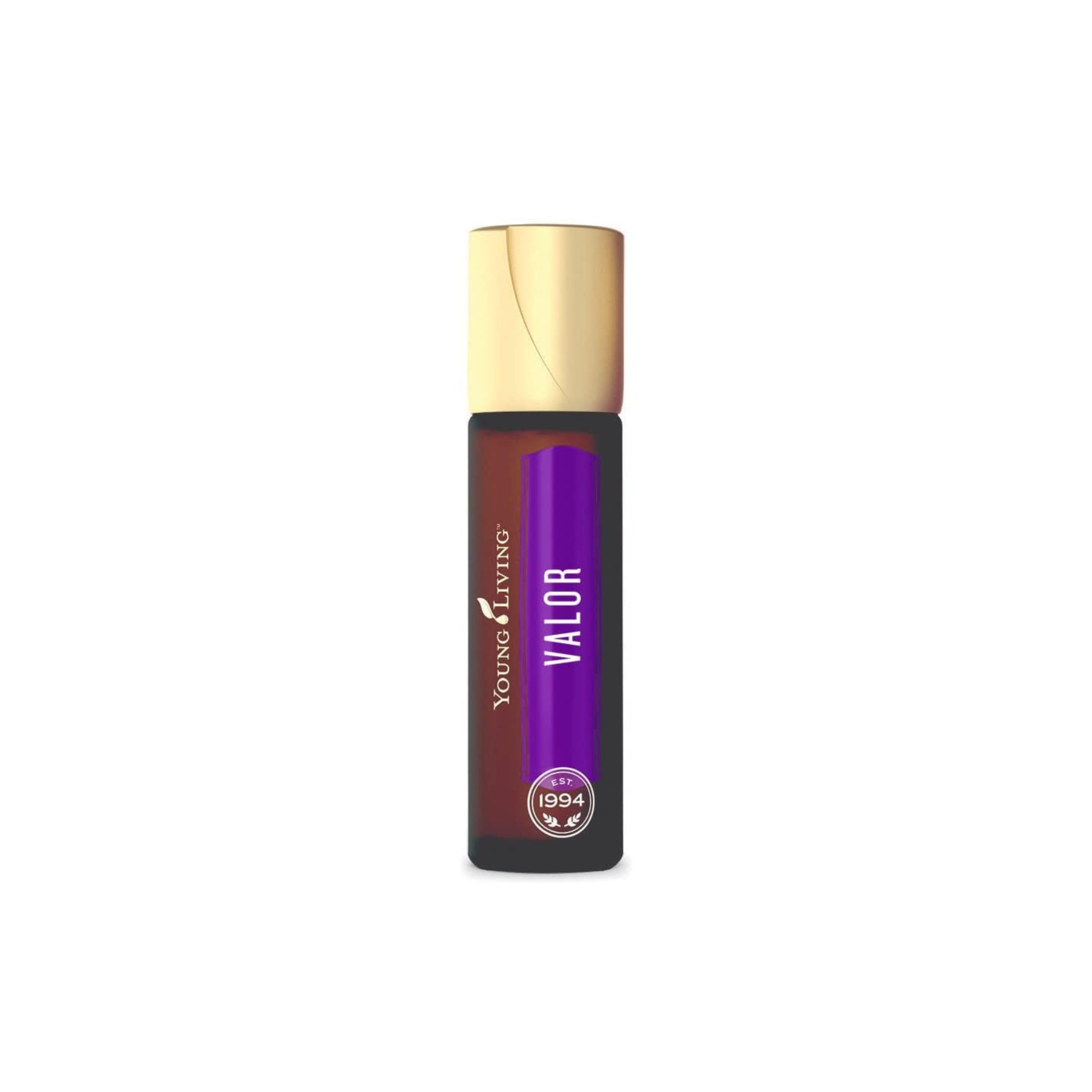 Application sur les tempes avec Valor Roll-On pour favoriser la concentration.