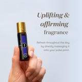 Parfum encens et bois camphré pour une ambiance apaisante avec Valor Roll-On.
