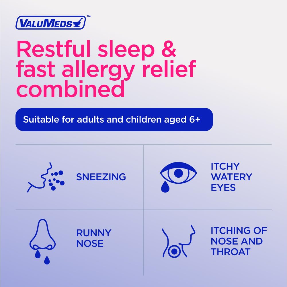 ValuMeds allergie diphenhydramine 25 mg — usage quotidien efficace.