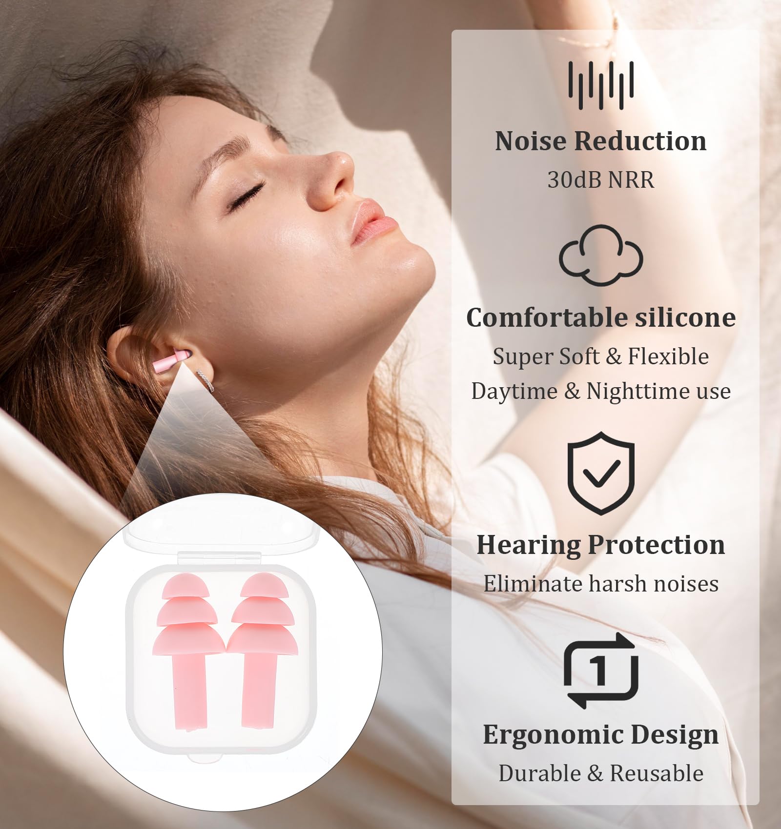 ValueBargain étui voyage clair pour hygiene et portabilité
