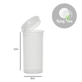 Van Cave flacons-grade-médicale-pop-top-13-dram-clair, parfaits pour voyage discret et protection des contenus.