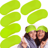 Vandorla masque yeux néon vert pack de six pour dormir paisiblement