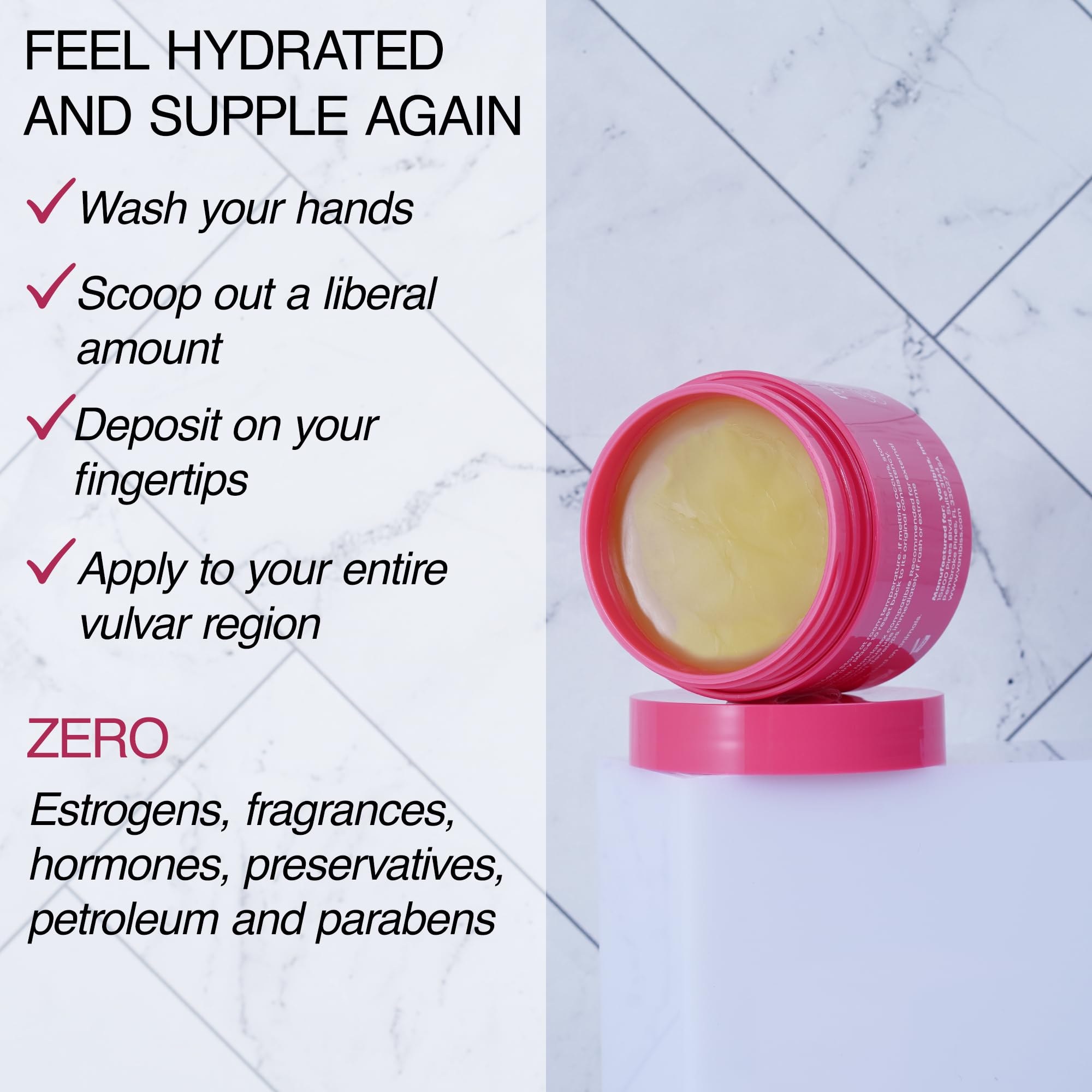 Vanibiss Utilisation Quotidienne Dans la Salle de Bain — routine simple et réconfortante.