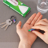 Porte-médicaments plein air VANSU bleu titane, prêt pour l'aventure.