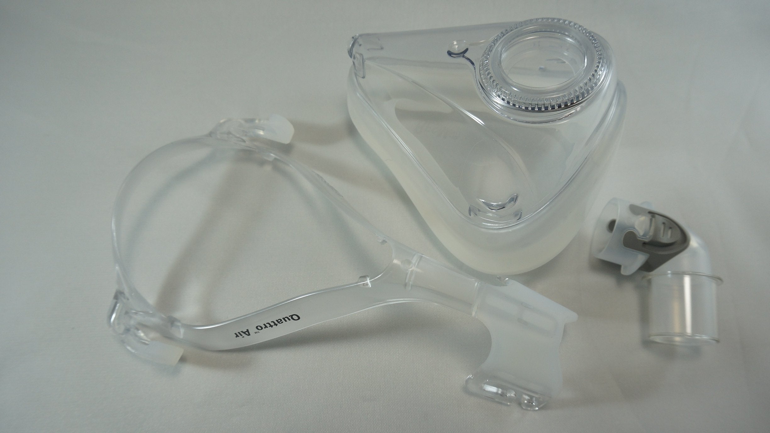 VANTAKOOL Quattro Air coude, connecteur facilitant l’usage quotidien du masque.
