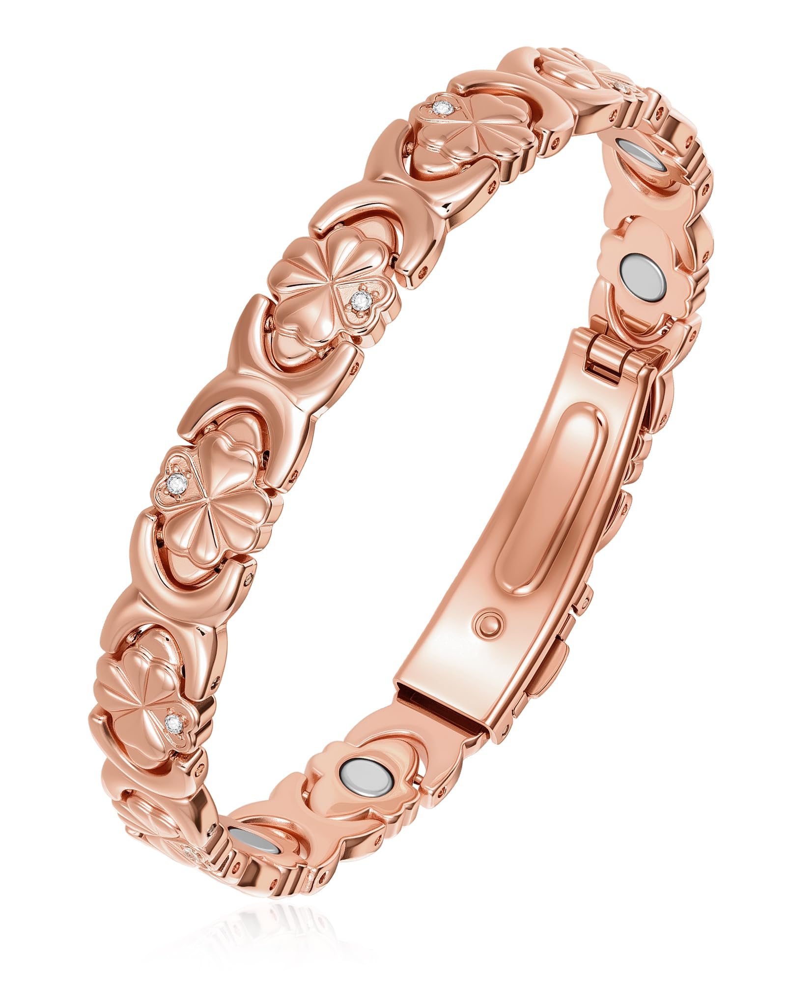 Vapeples bracelet cuivre design 3D pour un style distinctif et moderne.