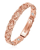 Vapeples bracelet cuivre design 3D pour un style distinctif et moderne.