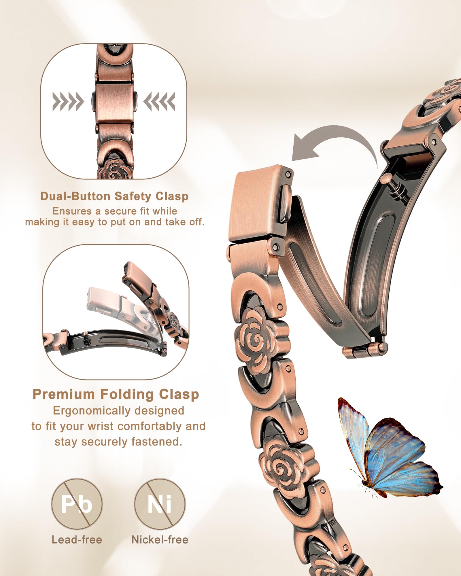 Pack cadeau Vapeples avec bracelet cuivre et emballage élégant.