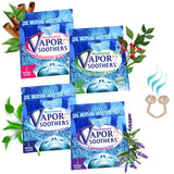 Vapor Soothers dilatateur nasal menthol : soulagement rapide et respiration facilitée sous le masque.