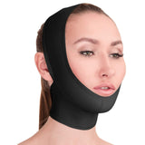 Variteks bandeau menton post-chirurgie offre un soutien facial ciblé.
