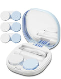 Vastsoon boîte lentilles portable pour voyage et contemplation hygiénique.