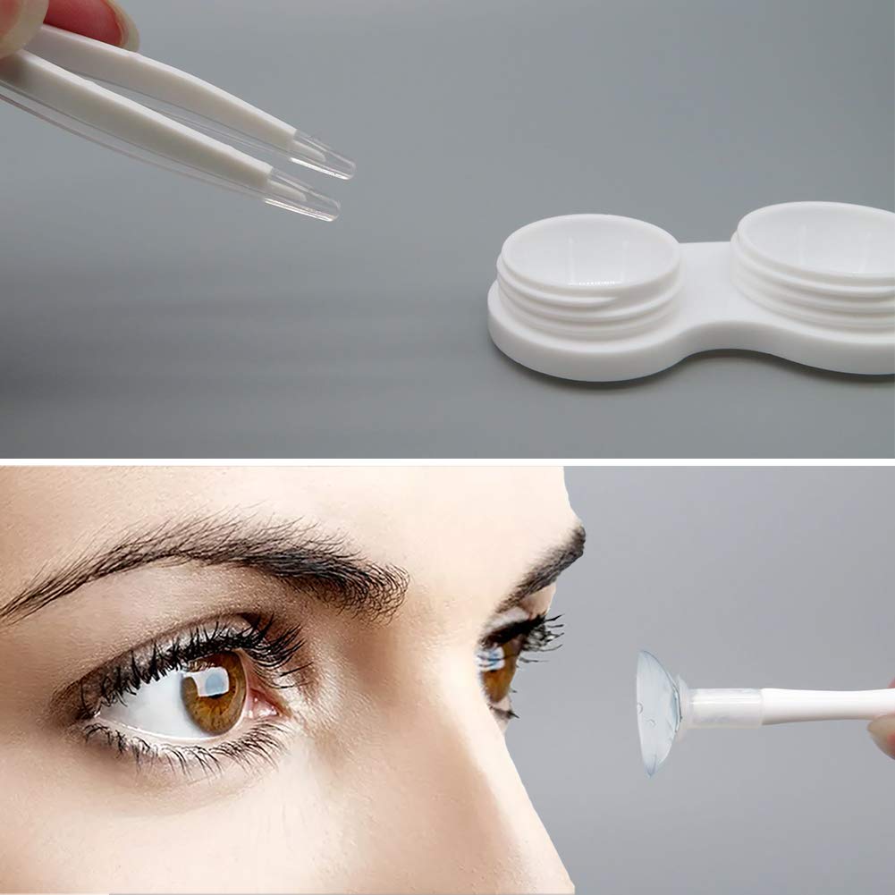 Vastsoon bouteille de solution lentilles vert, bouchon étanche et pratique pour les voyages.