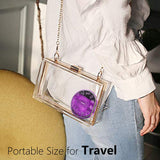 Vastsoon ensemble compact violet, parfait pour sac à main.