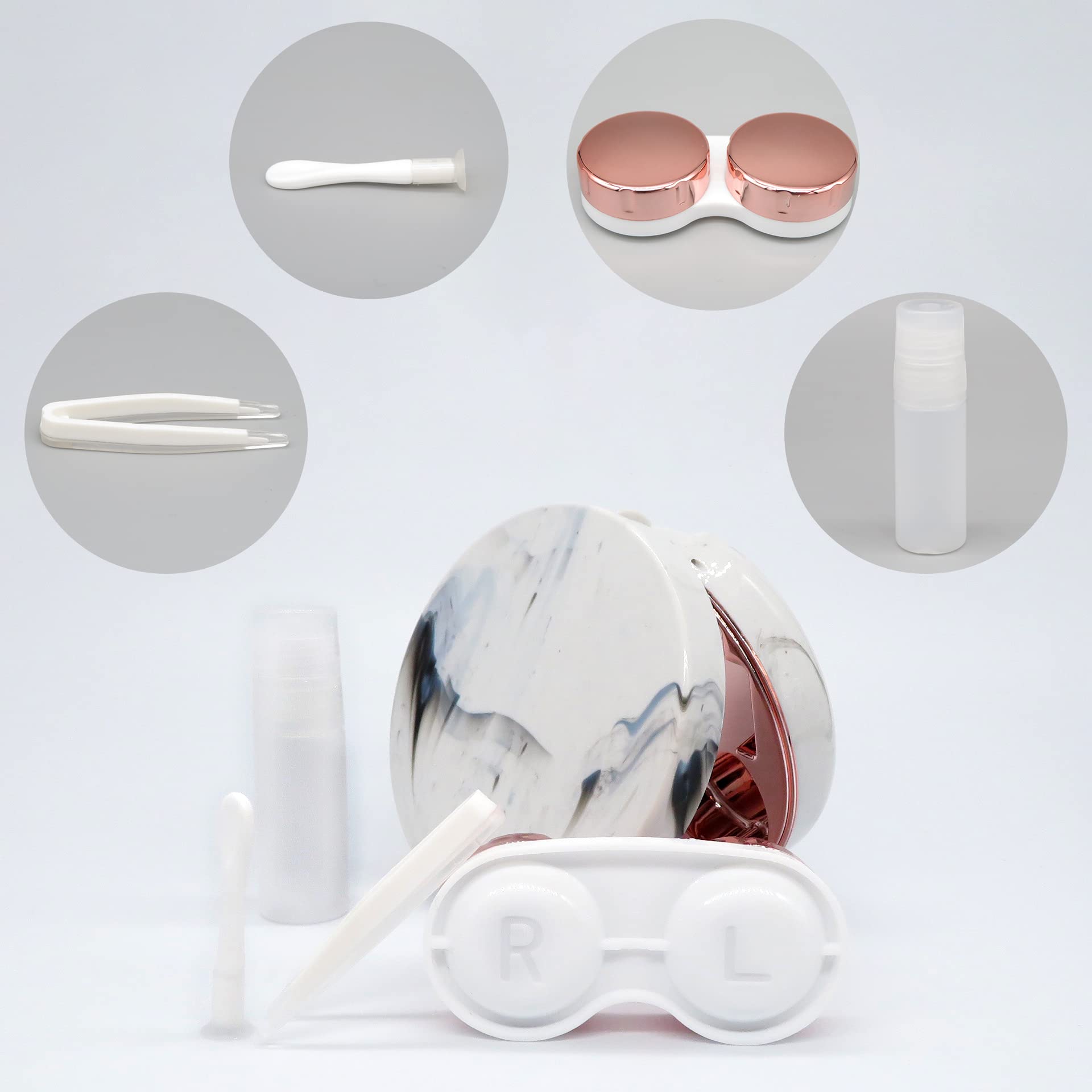 Kit-outils Vastsoon avec miroir, pratique pour appliquer et retirer les lentilles.