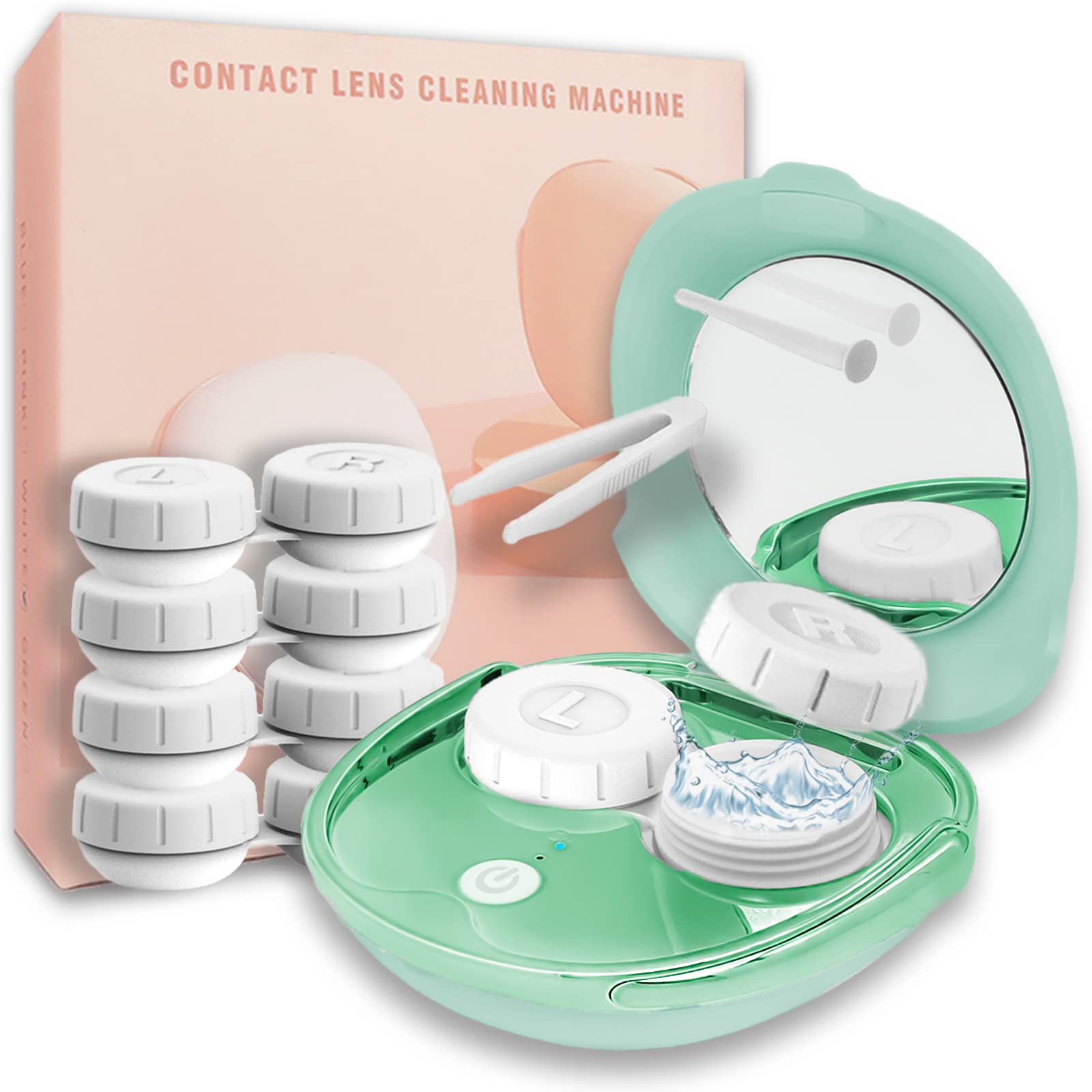 Vastsoon nettoyeur lentilles portatif ultrasonique pour un nettoyage en profondeur lors de vos déplacements.
