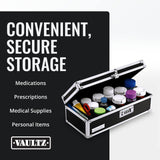Vaultz verrouillage combinaison pour médicaments sans clé, pratique et sûr