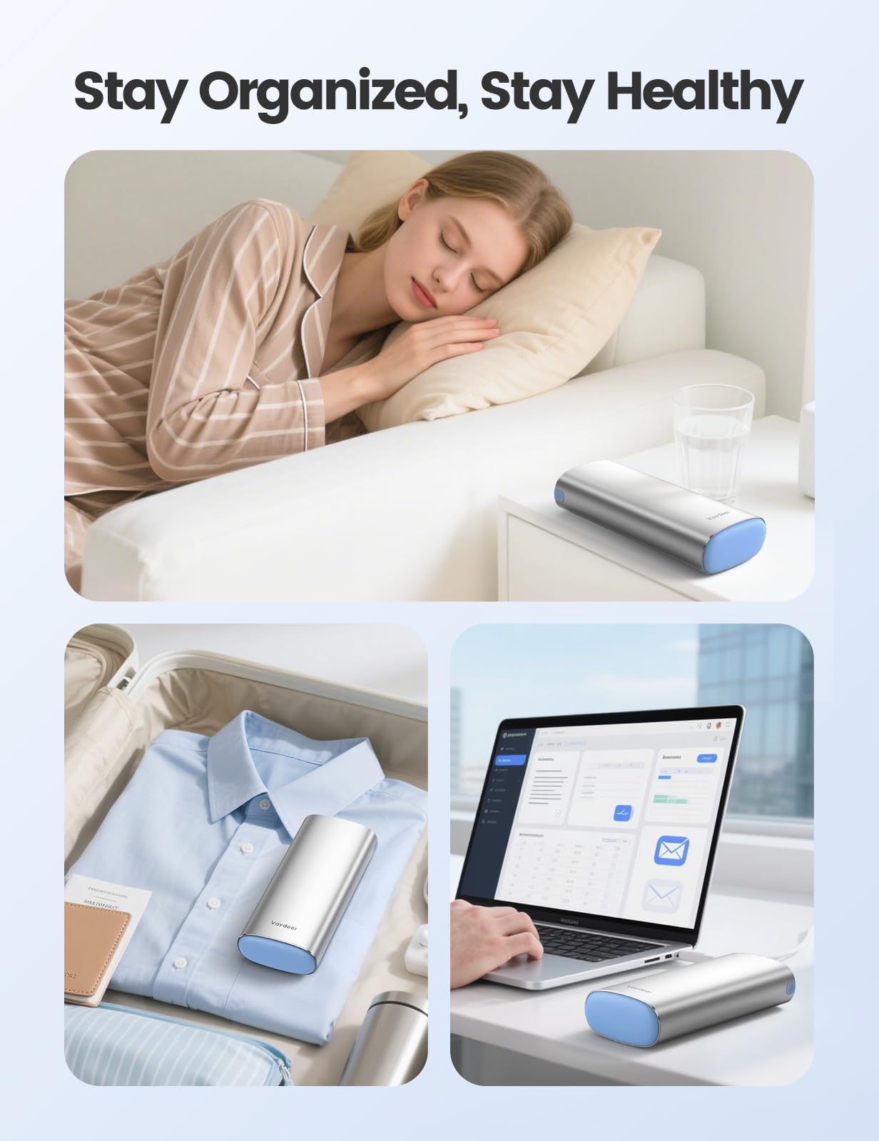 Vaydeer Emballage cadeau chic, idéal pour offrir santé et bien-être.