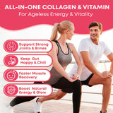 Gomme Vazatisi Collagène avec biotine et vitamine C pour cheveux et ongles.