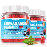Gommes Vazatisi Ashwagandha dans une bouteille scellée, pratique à emporter