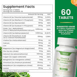 VBTOP Complexe B – tablettes énergie et métabolisme, favorisent concentration et vitalité.