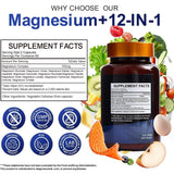 Vccvaa Magnesium Complex – schéma des formes pour une absorption polyvalente