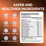 Posologie simple: 2 capsules par jour avec VCCVBB Magnésium Complex