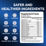VCCVBB Magnesium Complex – visuel démontrant la validation en laboratoire et la sécurité.