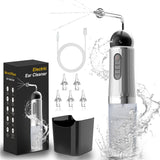 VDPHYC nettoyeur d'oreilles en mode pulse pour un nettoyage précis et doux.
