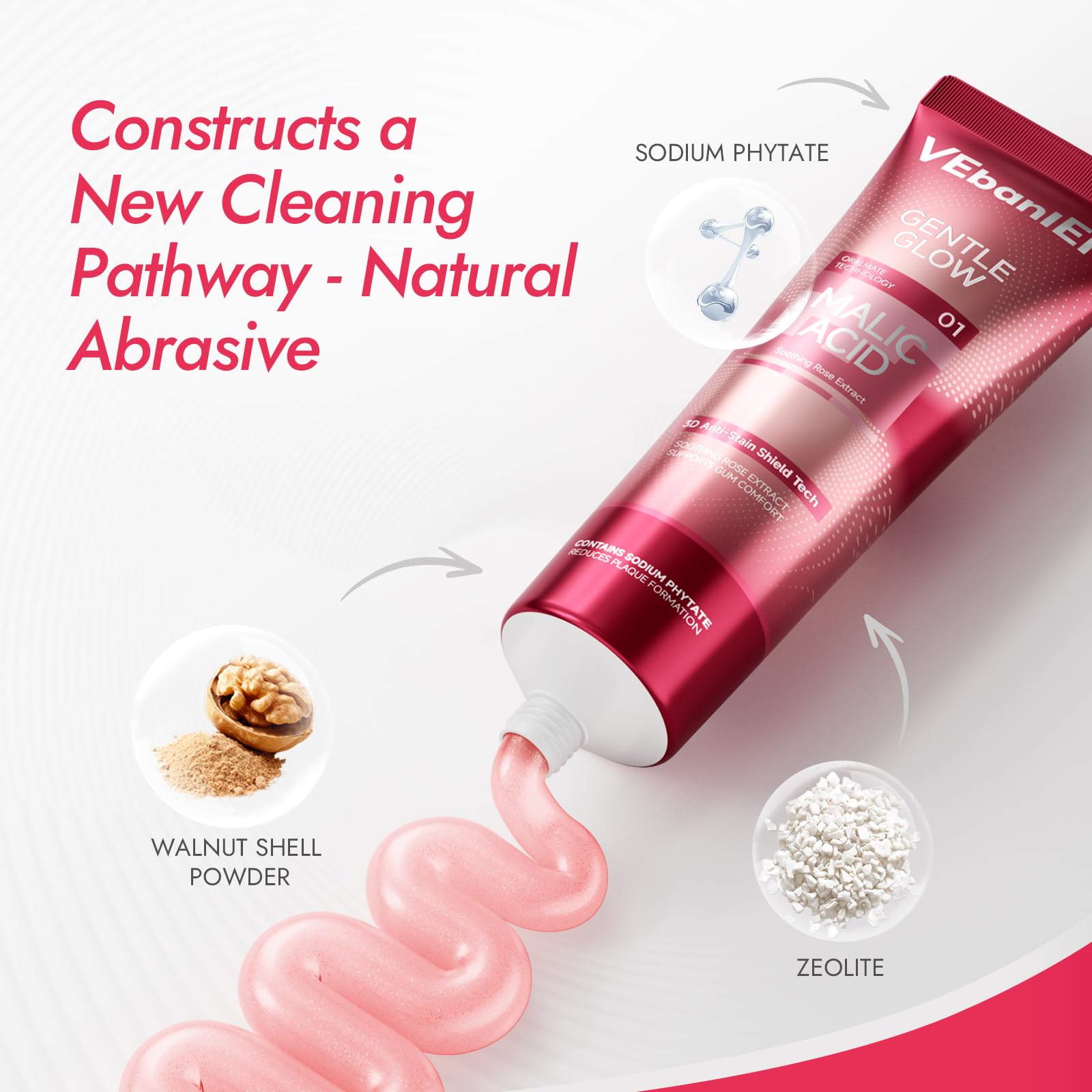 VEbanlER Bouclier d’émail – protection durable contre le jaunissement.