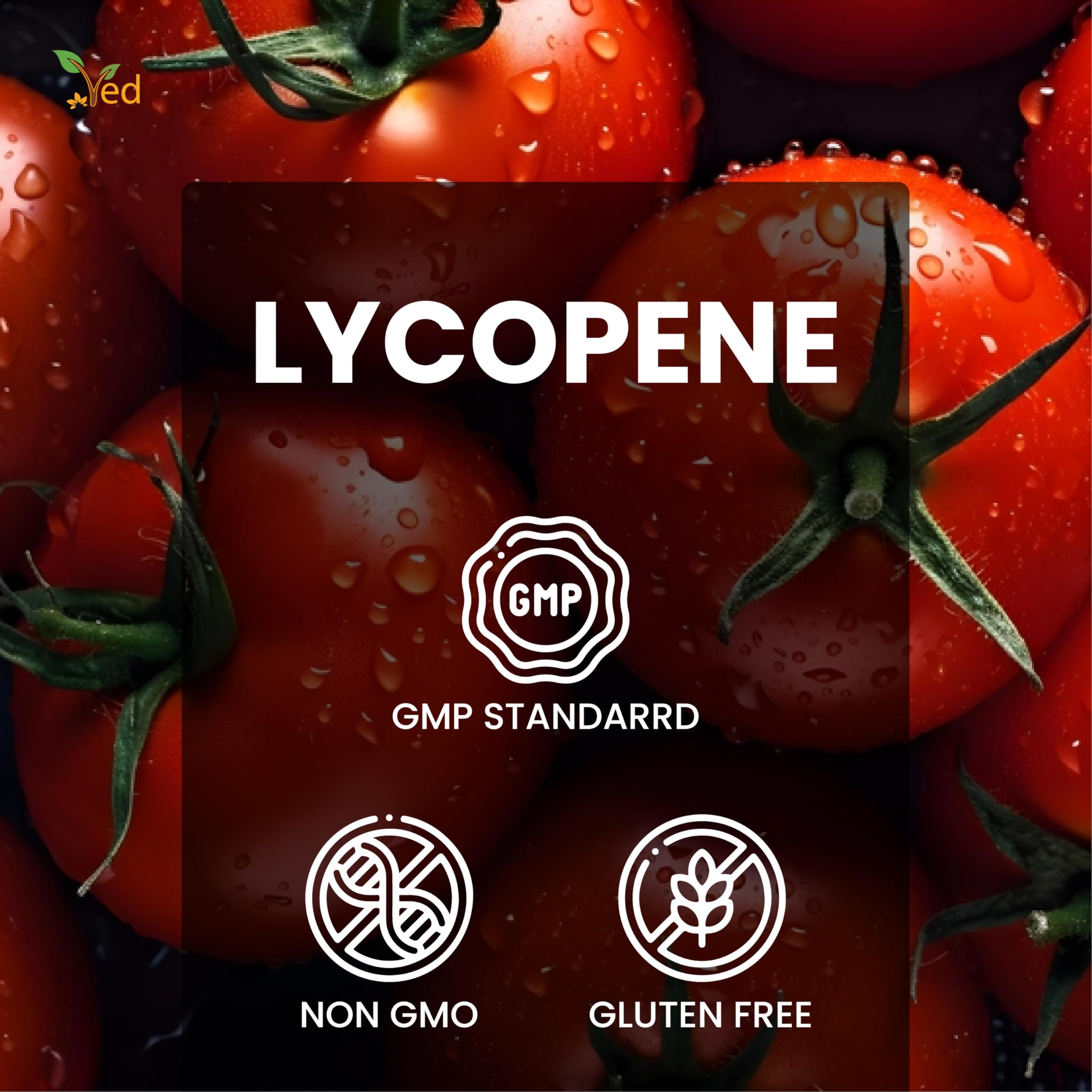 Ved Lycopène 500 mg — emballage soigné renforçant la confiance.