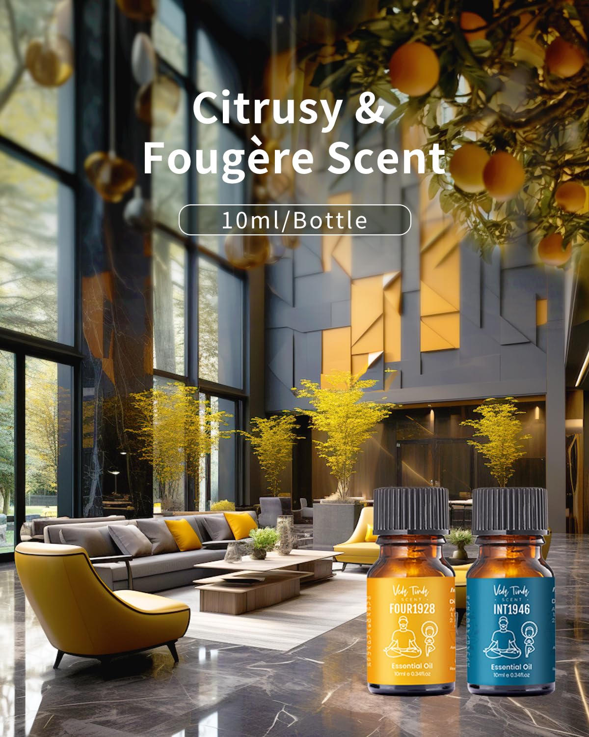 VEDA TINDA SCENT : huile hôtel-diffuseur collection 05 conviennent aux savons et bougies artisanales.