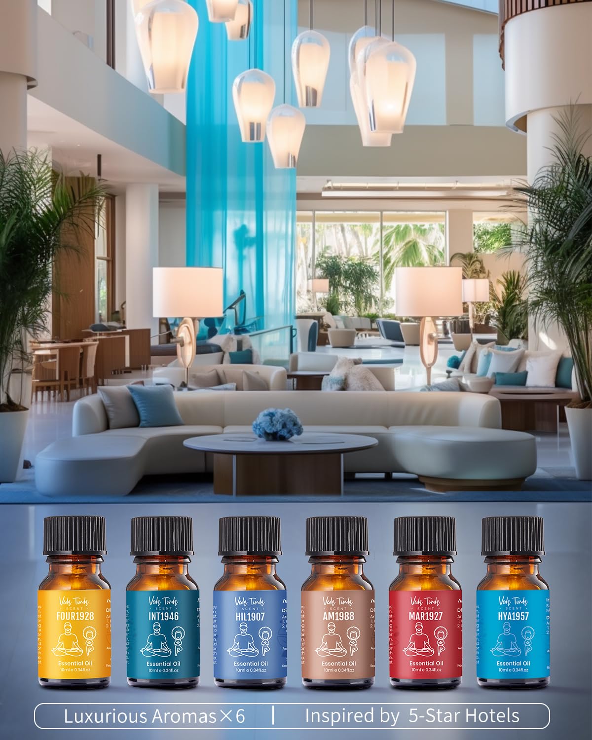 VEDA TINDA SCENT : huile hôtel-diffuseur collection 06 offre une expérience sensorielle inspirante.