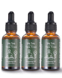 Huile arbre-a-the Veda Tinda Scent en bouteille avec pipette pour dosage précis.